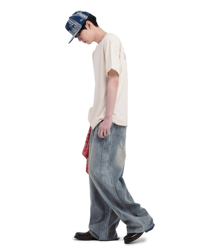 【DEFGARMENTS/デフガーメンツ】FEATHER BLUSH T-SHIRTS