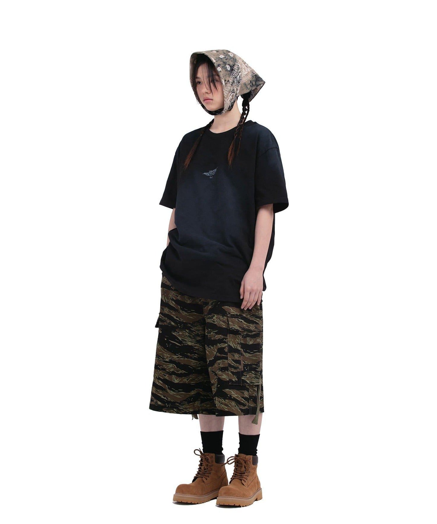 【DEFGARMENTS/デフガーメンツ】FEATHER BLUSH T-SHIRTS