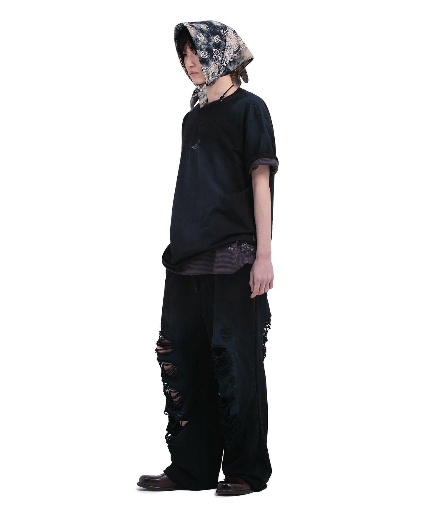 【DEFGARMENTS/デフガーメンツ】FEATHER BLUSH T-SHIRTS