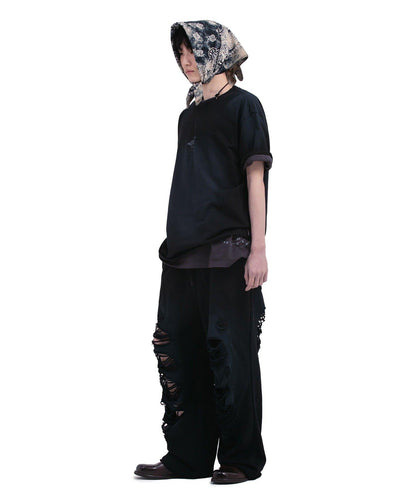 【DEFGARMENTS/デフガーメンツ】FEATHER BLUSH T-SHIRTS