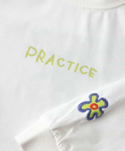 寬鬆剪裁後背印花長袖T恤_UV防曬_接觸冷感_吸溼速幹