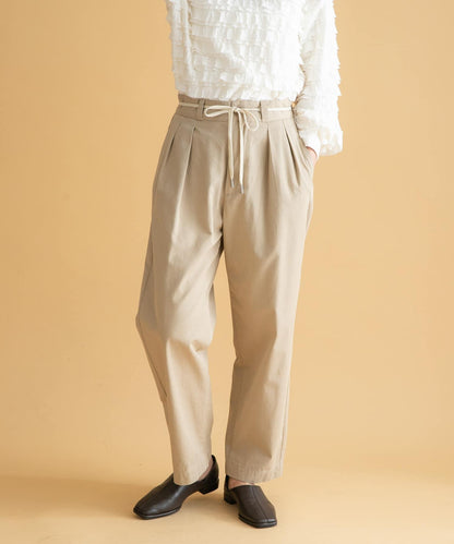 3/2WORKS 雙褶休閒長褲