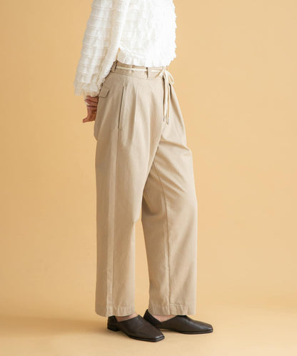 3/2WORKS 雙褶休閒長褲