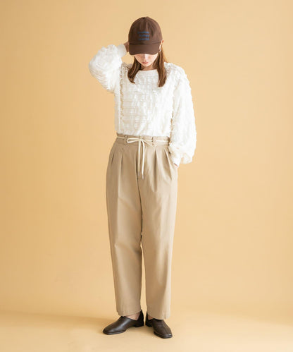 3/2WORKS 雙褶休閒長褲