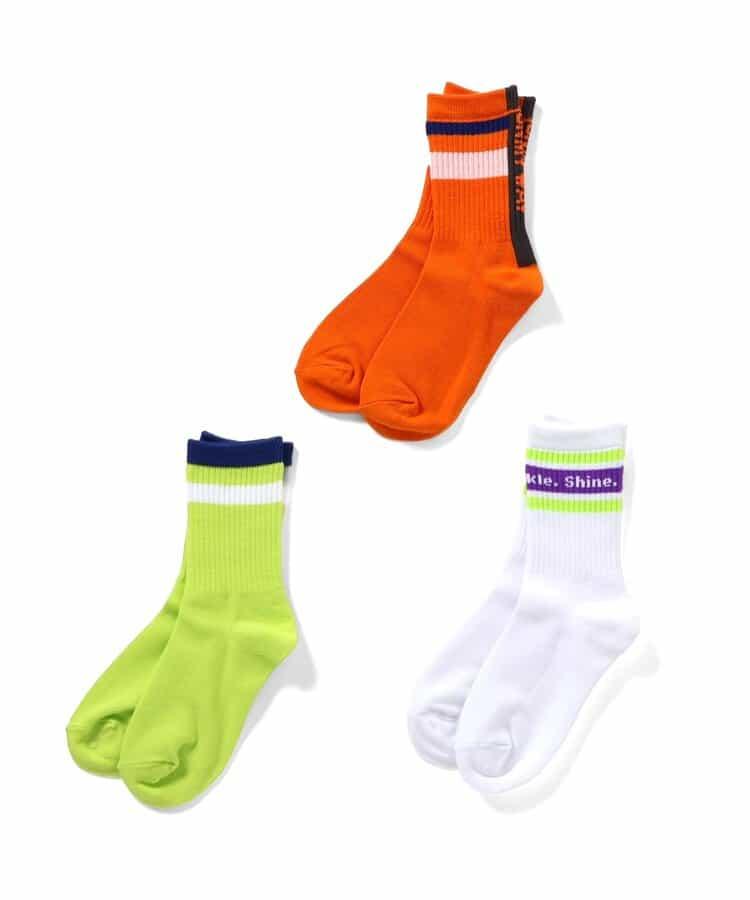 3つセットラインソックス