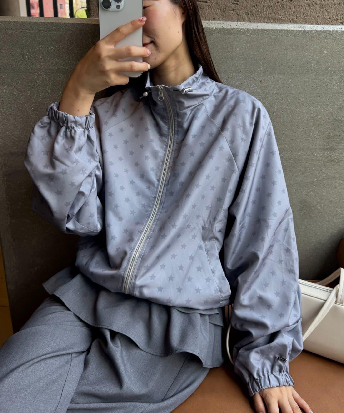 【CIAOPANIC TYPY】星星圖案夾克