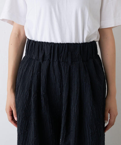 【CIAOPANIC TYPY】提花褶皺寬腿褲