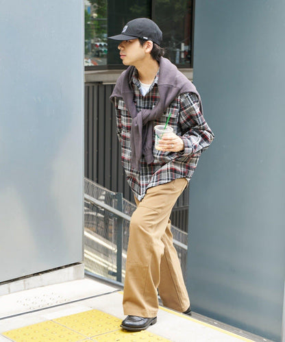 【Mr.凱普＆kogi企劃】商場格子襯衫夾克