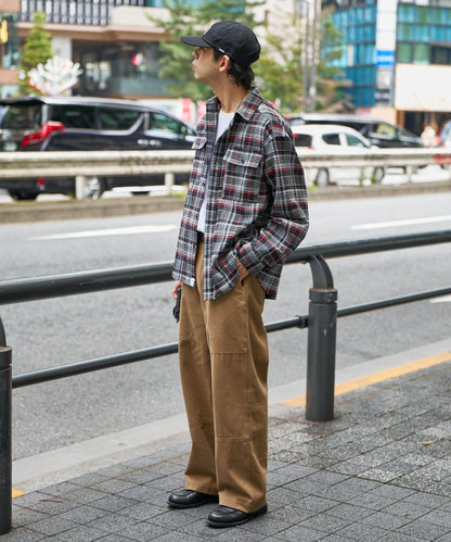 【Mr.凱普＆kogi企劃】商場格子襯衫夾克