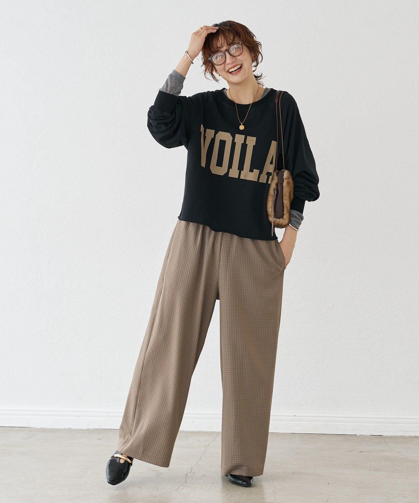 【Yossshiiii企劃】寬鬆logo剪裁衛衣/9月下旬發貨預定