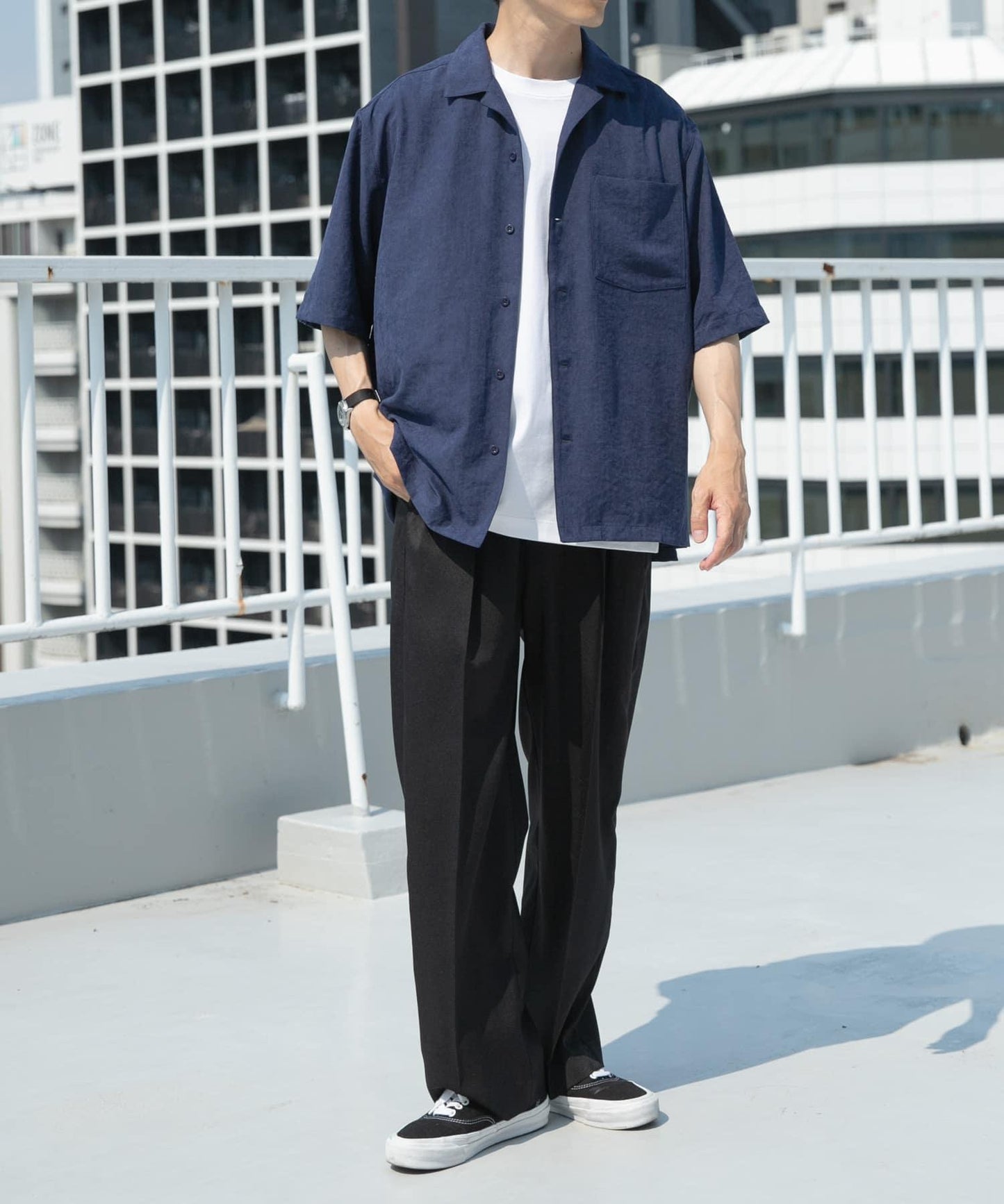 F.S.開領短袖襯衫