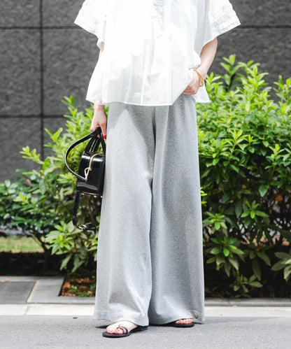 迷你毛圈休閒長褲