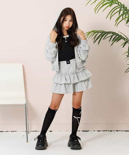 交叉圖案吊墜項鍊