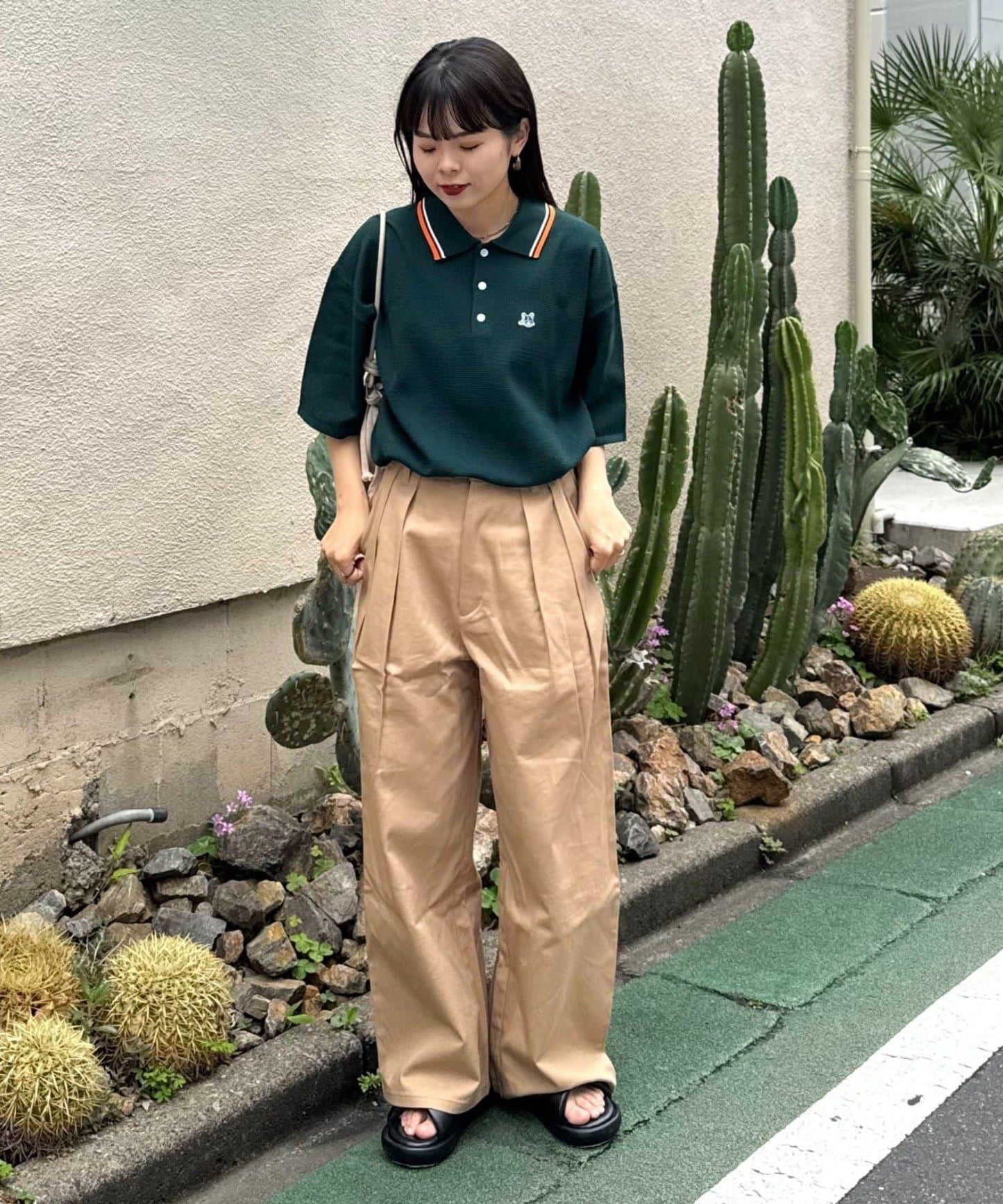 法式圓領Polo衫