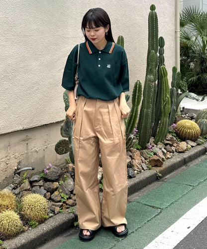 法式圓領Polo衫
