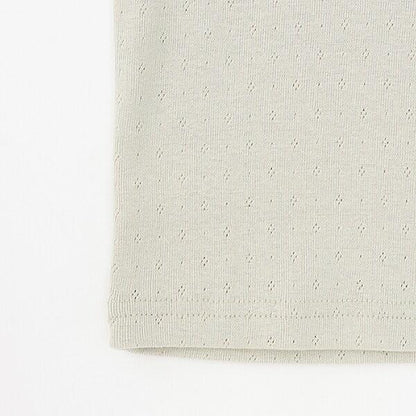 皮克米辛圖案網眼上衣