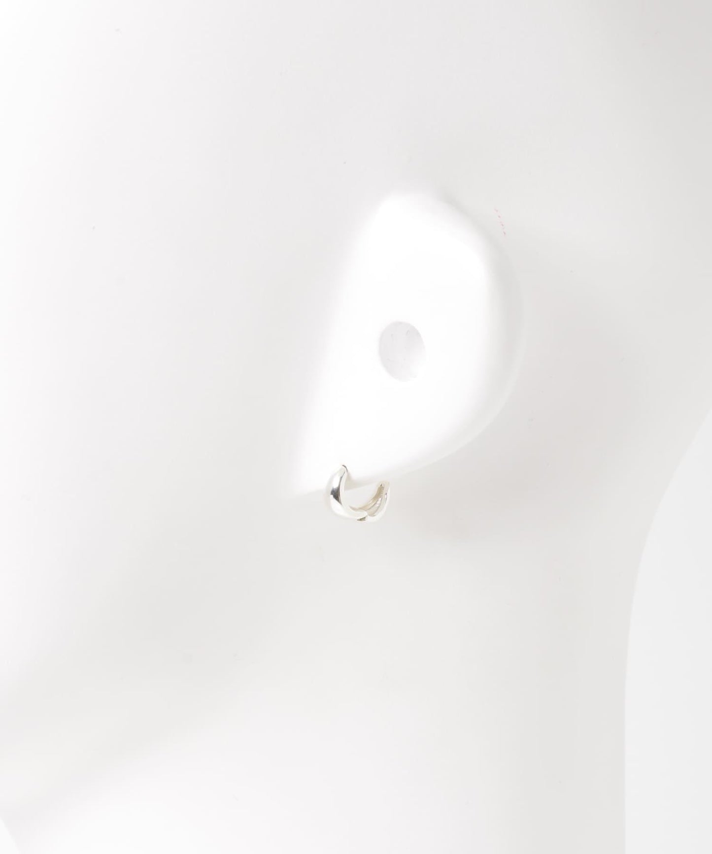 decor『デコール』豐盈水滴耳環 M 銀色