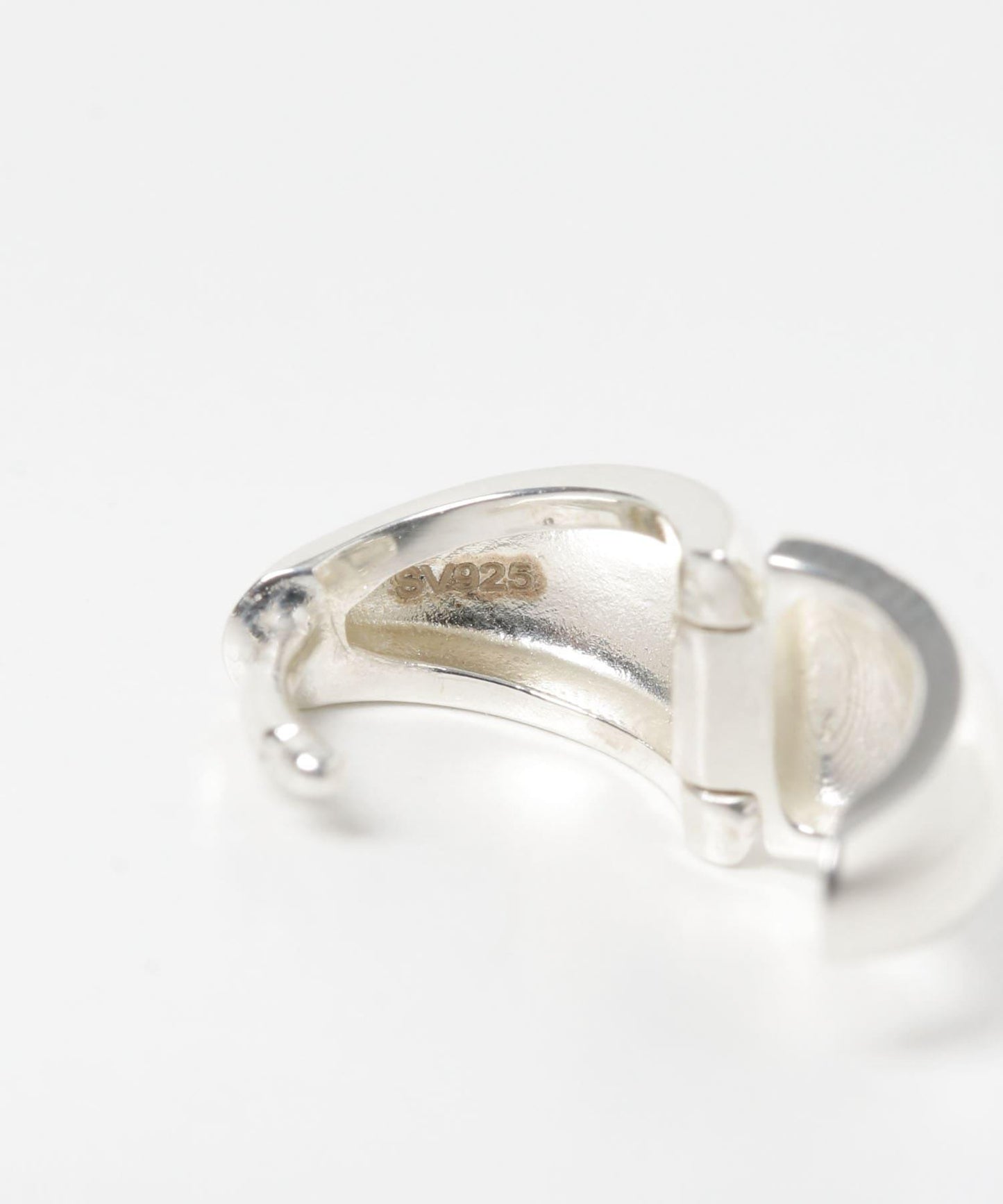 decor『デコール』豐盈水滴耳環 M 銀色