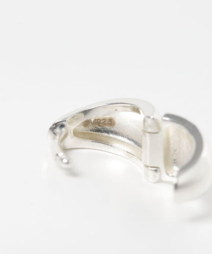 decor『デコール』豐盈水滴耳環 M 銀色