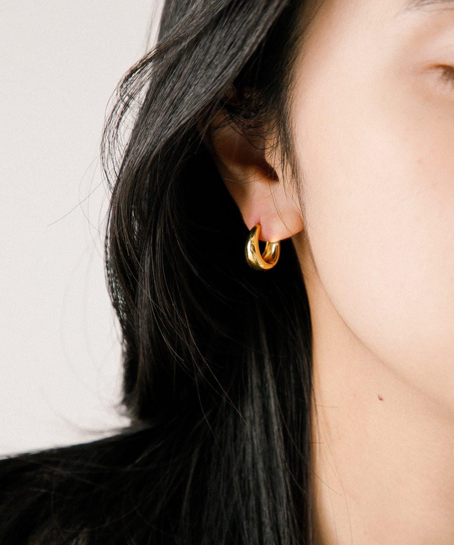 decor『デコール』 Plump Drop Pierce L GD 耳環