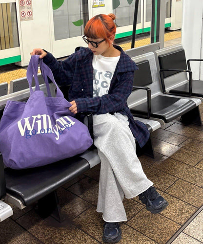 【亞卡企劃】帶食物口袋的混搭加工格子襯衫