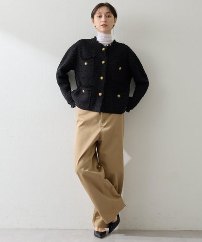 生物加工修身褲