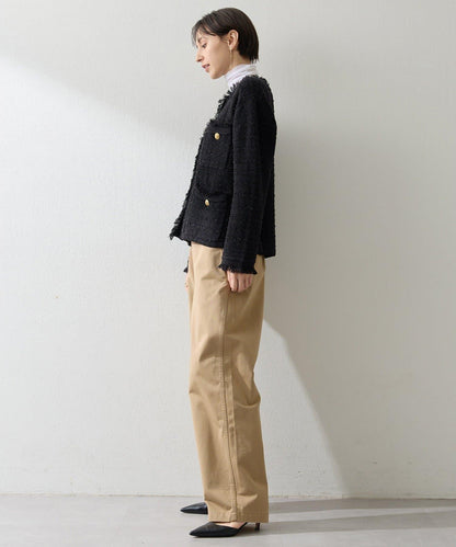 生物加工修身褲