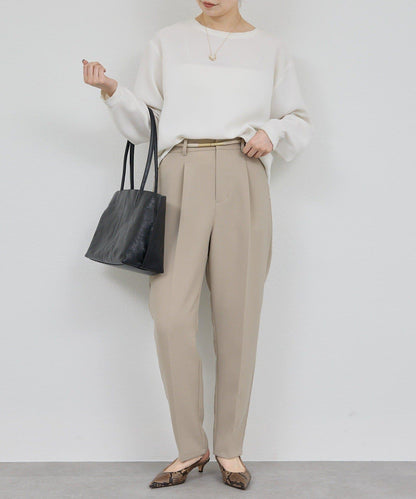 【秋冬素材】運動風錐形褲