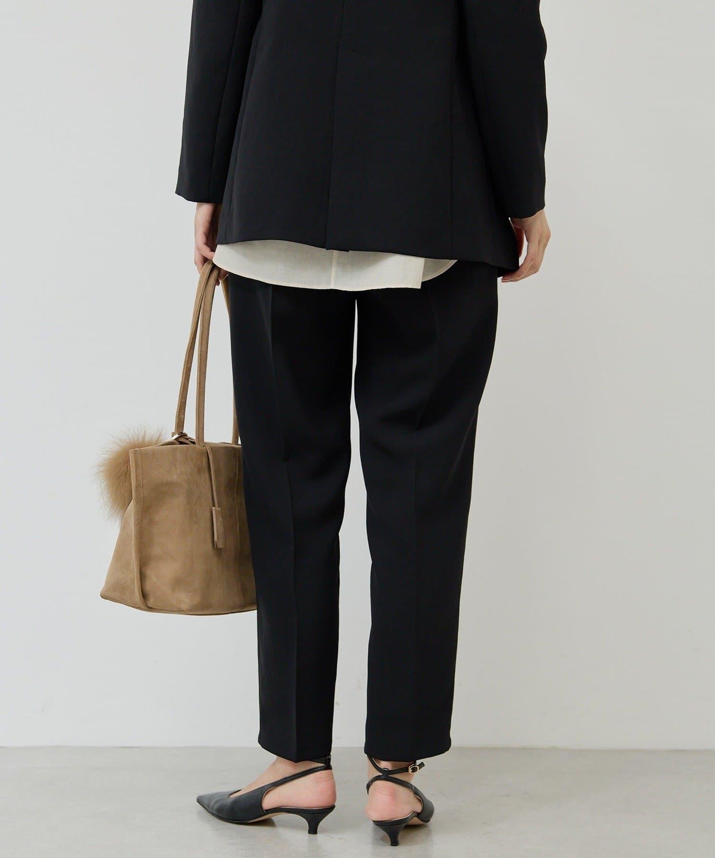 【秋冬素材】運動風錐形褲