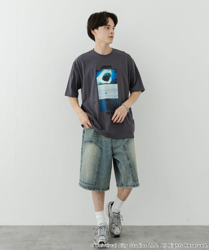 『聯名』SENSE OF PLACE×JAWS 印花T恤/A