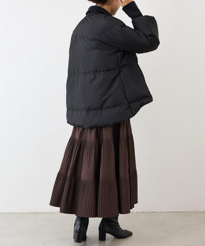 拉鍊喇叭褲羽絨服