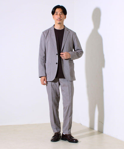 【商務休閒/套裝搭配適用】GLOSTER 亞麻感 易護理褲