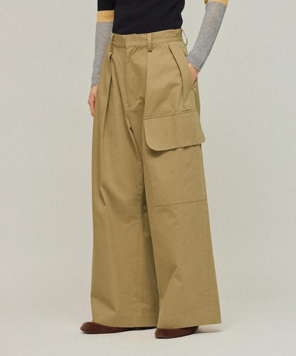 高支數 針織寬鬆褲