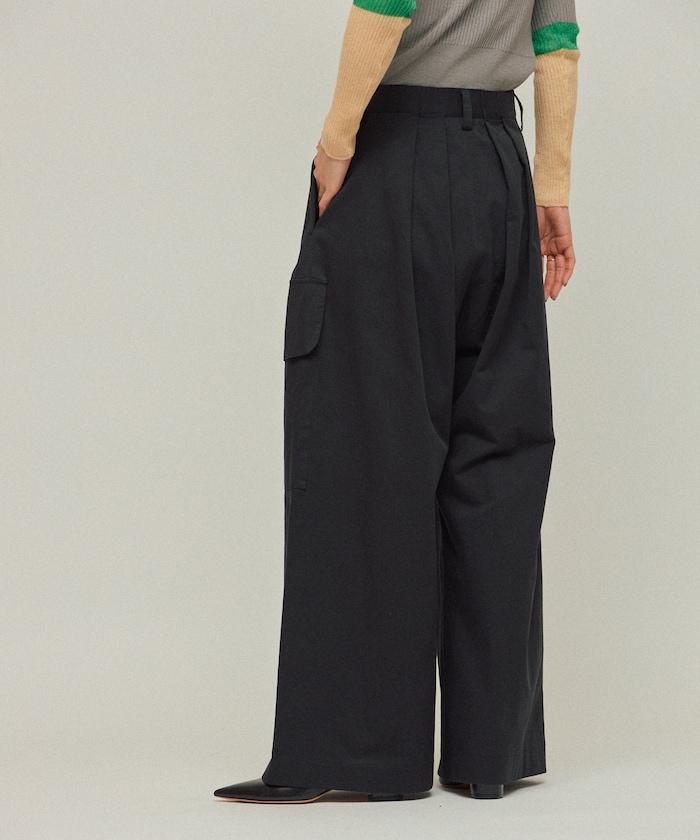 高支數 針織寬鬆褲