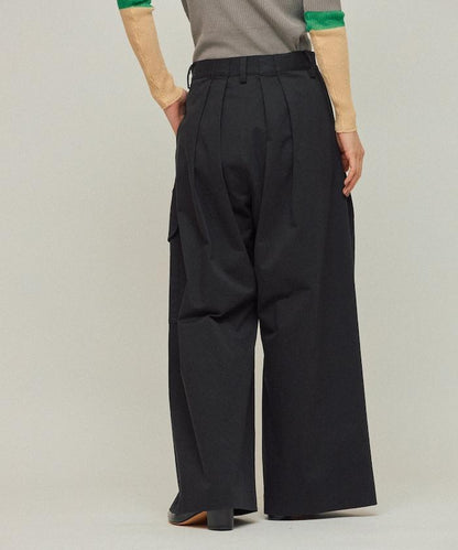 高支數 針織寬鬆褲