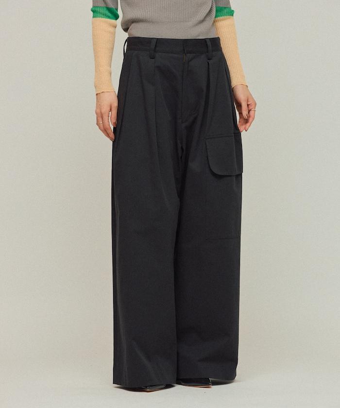 高支數 針織寬鬆褲