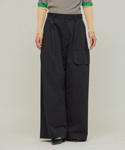 高支數 針織寬鬆褲