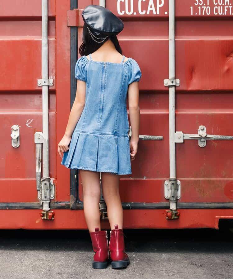 鏈條裝飾貝雷帽