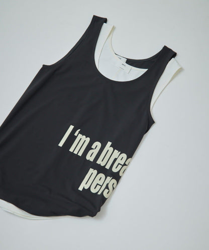 【CEPIE./CEPIE】信息圖案背心