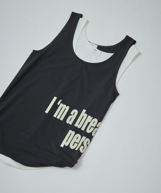 【CEPIE./CEPIE】信息圖案背心