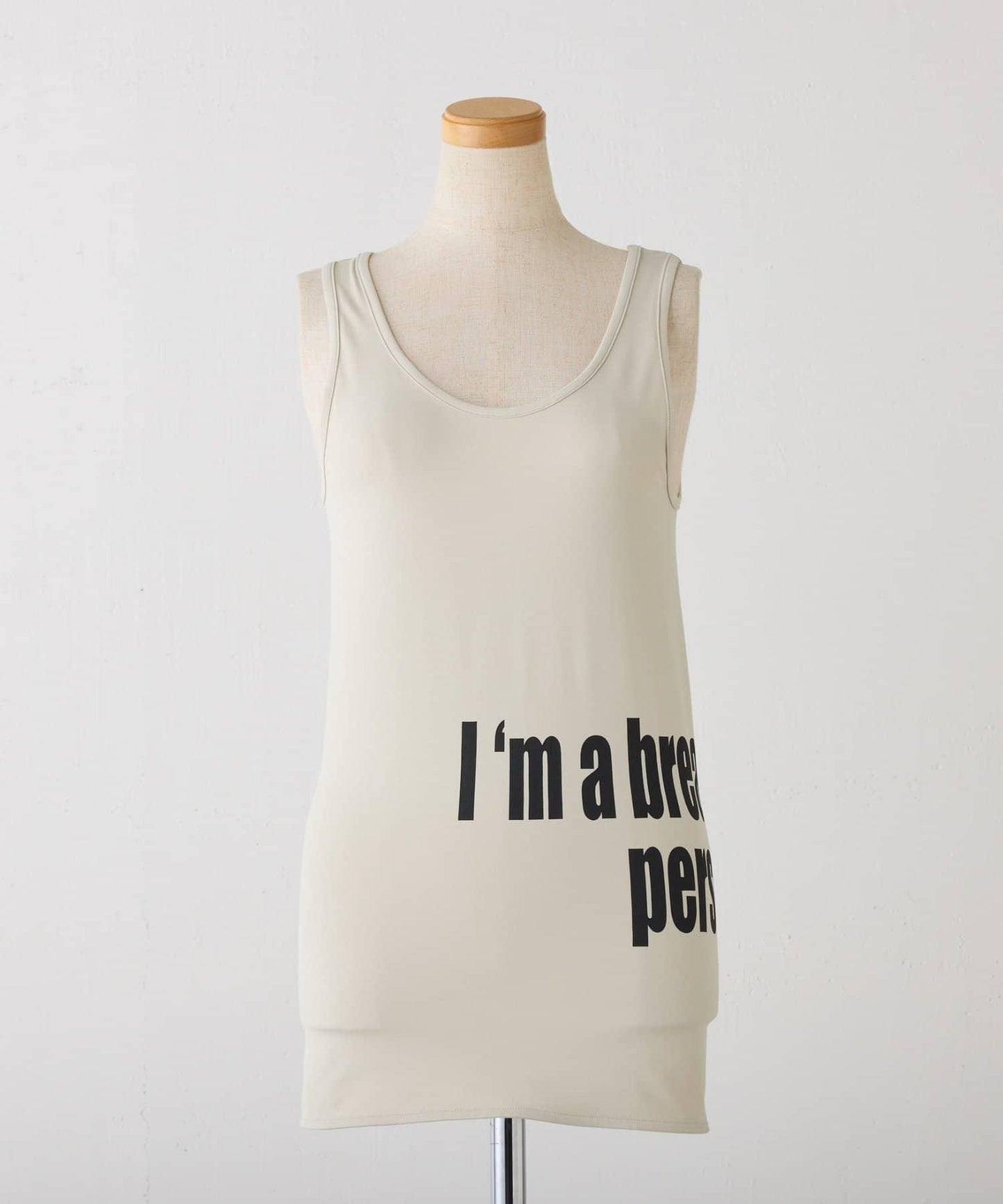 【CEPIE./CEPIE】信息圖案背心