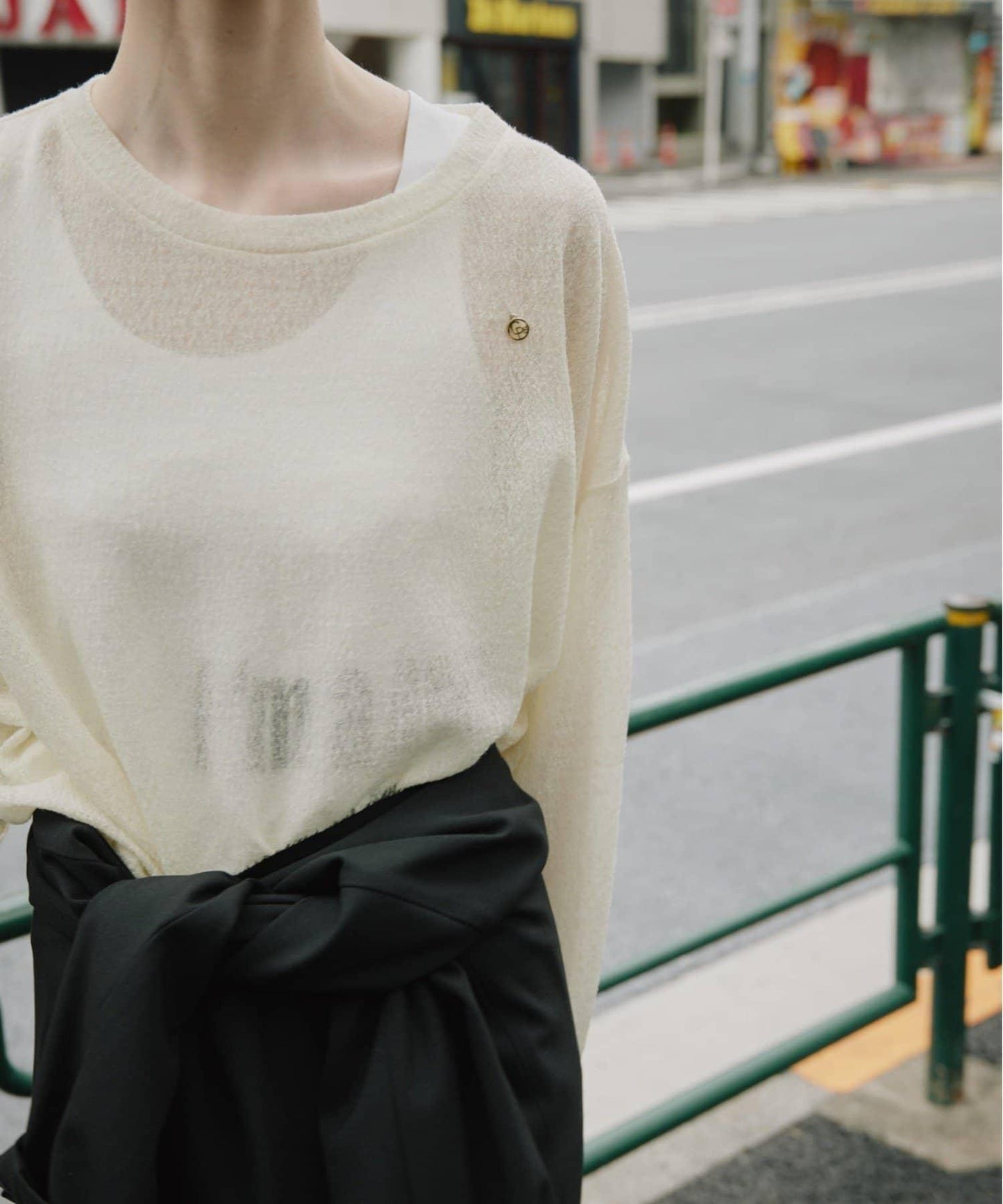 【CEPIE./CEPIE】信息圖案背心