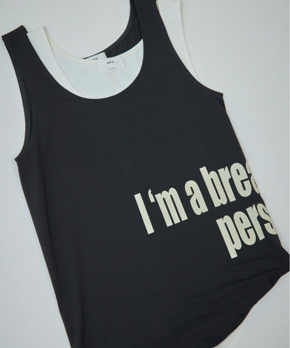 【CEPIE./CEPIE】信息圖案背心