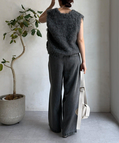 Lyocell寬鬆牛仔褲