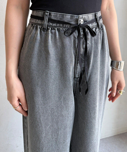 Lyocell寬鬆牛仔褲