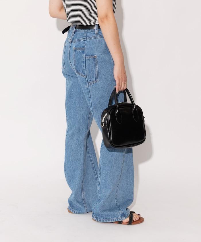 【全骨架優勝！系列】 改良風 牛仔褲＜套裝搭配適用＞