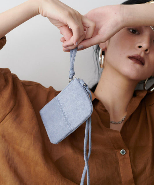 ［限定］仿麂皮迷你斜挎包