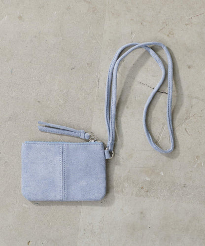 ［限定］仿麂皮迷你斜挎包