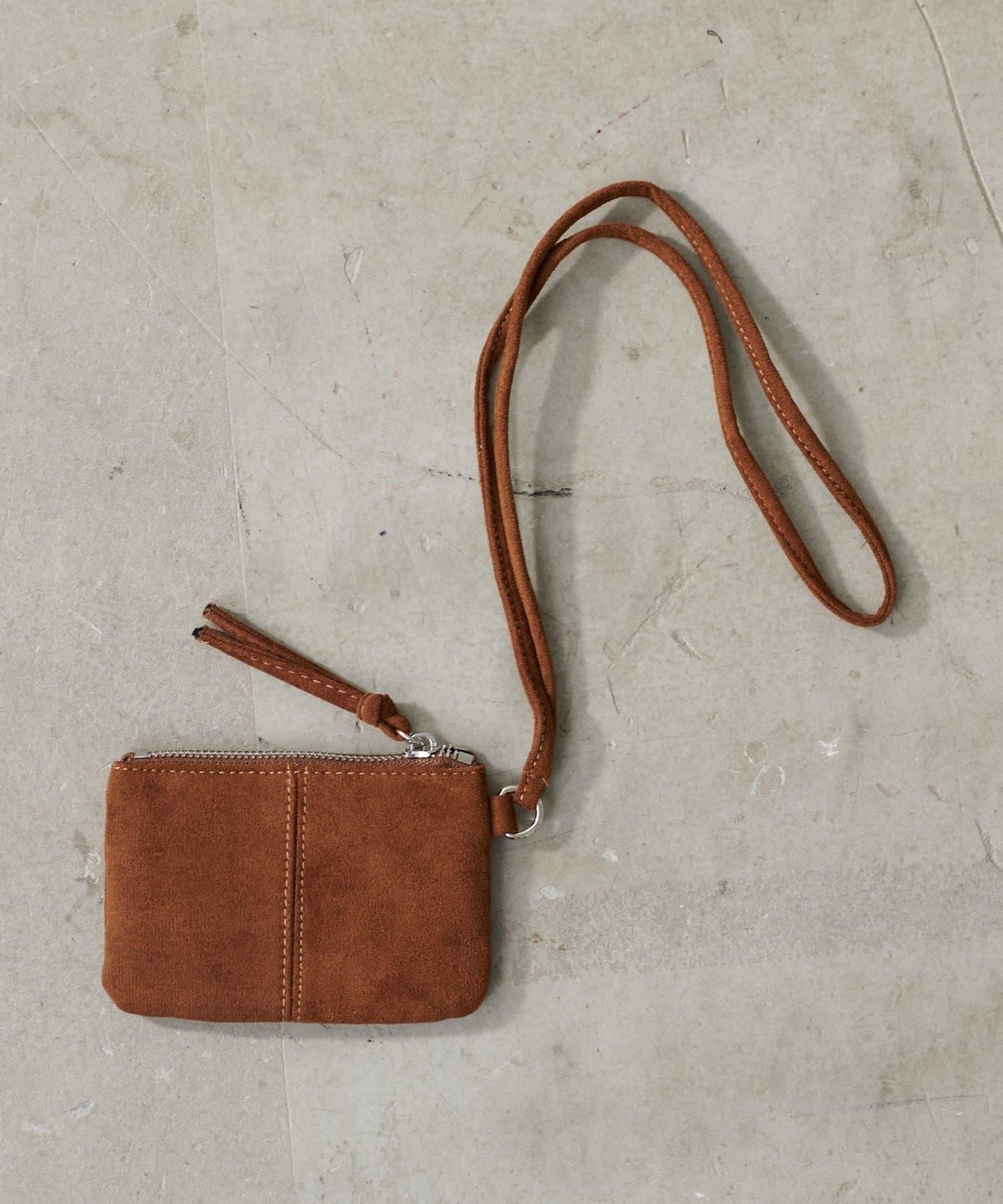 ［限定］仿麂皮迷你斜挎包