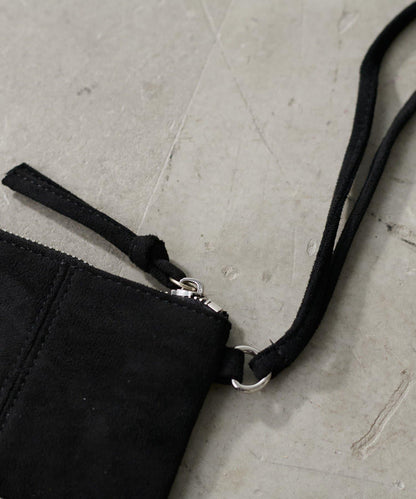 ［限定］仿麂皮迷你斜挎包